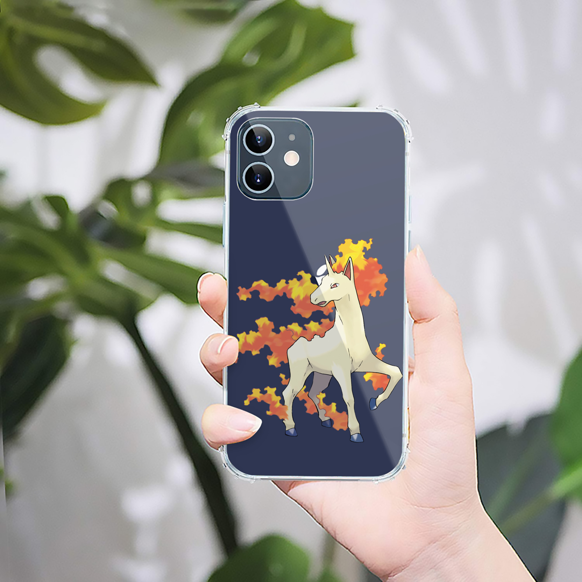 （画像用） ポケットモンスター Pokémon 【iPhone 12シリーズ対応】透明スマホケース（クリアソフトケース）